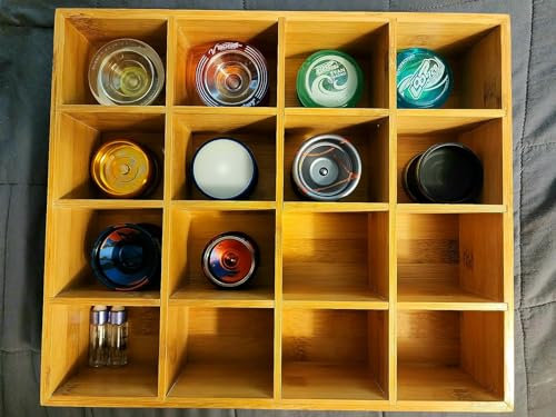 DECORLUXES Krawattenhalter, Wandmontage, Krawatten-Aufbewahrungsbox, Organizer für Herren, Holz, 8 x 30 cm, Anzug, Krawattenhalter, Fliege, Display, Wandhalterung, Krawattenständer, Organizer