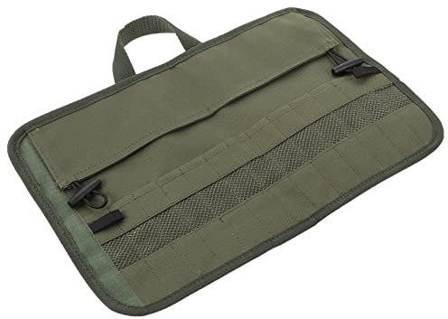 Cabilock Besteckhalter Küchenwerkzeug Besteckrolle Campingzubehör Reisebesteck Grillzubehör Für Outdoor-Grill Faltbare Aufbewahrungsbox Tragetasche Organizer Tasche Campingzubehör Grill