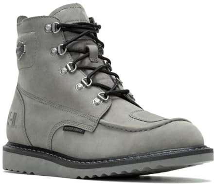 Harley-Davidson Motorcycle, Stivali da Motocicletta Uomo, Grigio, 43 EU
