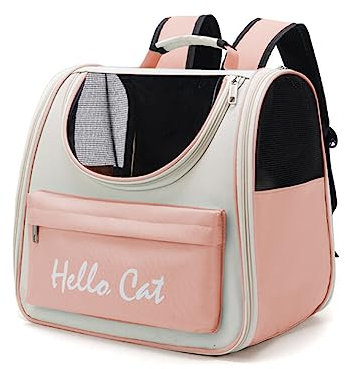 Uposao Katzenrucksack,Hunderucksack Raumkapsel Haustier Rucksack Tragbar Katzenrucksack Für Reise Wandern Zu Fuß Camping