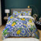 XCQHZYQ Bettbezug 135 x 200 cm Zitrone Bettwäsche-Sets Mikrofaser Weiche Bettwäsche für Jugendliche Kinder Einzelbett Modern Schlafzimmer Dekor Bettbezug