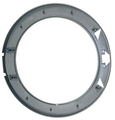 LUTH Premium Profi Parts Türring kompatibel mit Siemens 00672818 Silbern für Waschmaschine