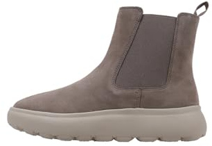 Geox D Spherica Ec4.1 a Stivaletti Donna, Tortora, 40 EU