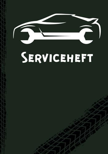 Serviceheft: KFZ/ Auto Checkheft inkl. Fahrzeugdetails, Teilenummern & Reparaturhistorie | 14,8 cm x 21,0 cm (ca. A5) 52 Seiten | Mit Humor & Fachwissen geschrieben | hochwertiger Inhalt