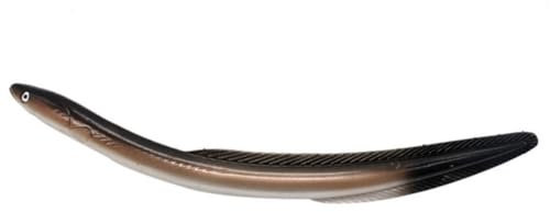 HOUSON 30cm weiche Aal Angelköder, Gummi Kunst Aale Kieselgel Angel Köder Aal Köder Aal bionischer Köder Angelköder für Süßwasser-Salzwasser-Fischen