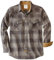 Dubinik® Flanellhemd Herren Langarm Druckknopf Freizeithemden Western Hemd Cowboy Two Pocket Outdoor Snap Shirt Regular Fit