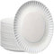 Clarina - Plato de caña de azúcar - Platos de papel desechables - Platos desechables 50 unidades ECO - 26 cm - Respetuoso con el medio ambiente - Biodegradable