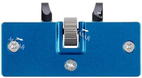 masar - Accessoire pour Changer Pile Montre, Batterie, démontage, clé, Appareil, Ouvrir Fond vissé – Mâchoires Rectangles