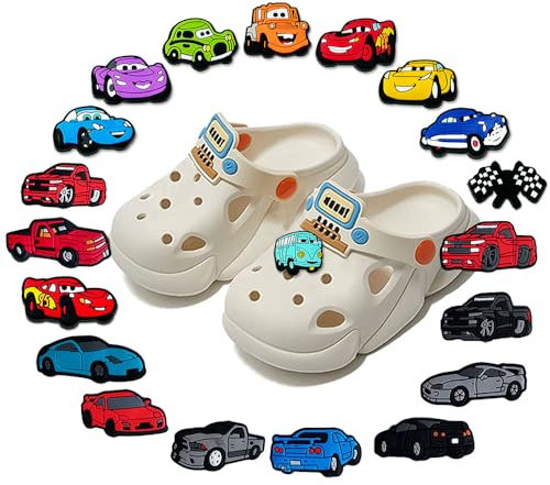 Fancico Car Schuhanhänger 20 Stück verschiedene Dekorationen für Teenager und Erwachsene, Clog-Zubehör, Partygeschenk