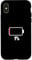 iPhone X/XS Battery 1% [1% remaining] Battery Dead tshirt battery low Case