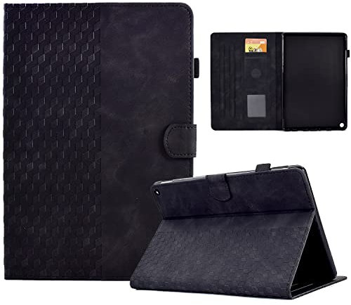 Bolsa para tableta, funda Funda de cuero premium Compatible with tableta Kindle Fire HD 10/Fire HD 10 Plus de 10,1 (versión del modelo 2021), funda protectora con soporte magnético inteligente con fu