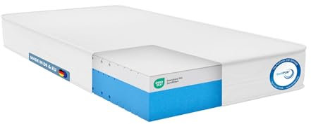 Serenity OasisLux Soft Matratze 140x200cm – 25cm hoch, Härtegrad H2 & H3 wendbare Matratze mit weicher & mittelfester Seite, 7-Zonen Matratze Kaltschaum & Komfortschaum, Öko-Tex Zertifiziert