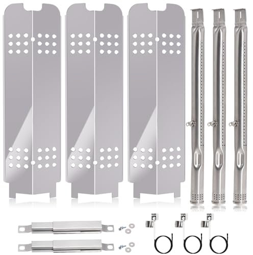 Hiorucet Grill-Ersatzteile für Charbroil 463340516, 463370519, 463370516 Gas2Coal 3-Brenner, Char Broil 4-Brenner 463278418, 463278419, G553-0002-W1A Hitzezelte für Charbroil Gas2Kohlegrill Teile
