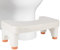 bssmmai Tabouret de Toilette, Réglable, pour Adultes et Enfants, Portable, Antidérapant, 4 Hauteurs de 15 à 21 cm