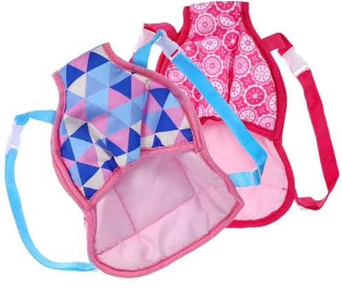 ibasenice 2St Puppen trage Doll Frontträger Mini- Puppentragetaschen vorne Puppen-Tragegurt Puppen-Tragehilfe Gurt zum Tragen der Puppe Schlinge zum Tragen von Puppen Stoff