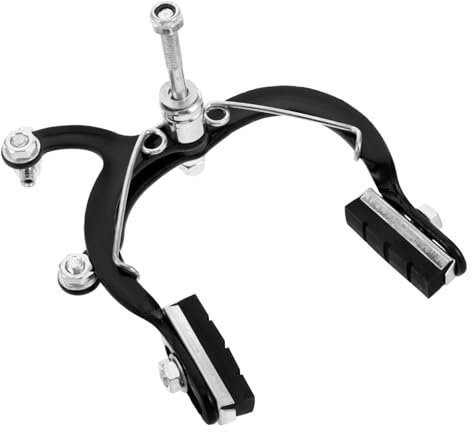 TOBBOMEY Front Brake Caliper for Bike Bicycle Brake c Clamp Pad Replacement for Cycling Accessories Suitable for Folding and