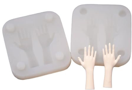 Gramigg Moules en résine en silicone faits à la main - Moules de cuisson en argile pour décorations de bonbons au chocolat - Moules en silicone - Moules en résine de palmier