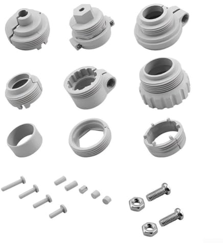 LUCKCDUO Thermostat, Adapter, Heizkörper Ventiladapter M30 x 1,5 für TRV | Thermostat Adapter mit M30 x 1,5 Gewinde verbindet passende Heizkörperventile mit kompatiblen WLAN-TRV-Reglern.