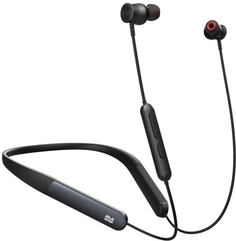 Rythflo Bluetooth Headphones,150H Playtime Wireless Neckband Earphones | IPX7 Sweatproof Wireless Earbuds w/Mic, ENC Clear Call, Deep Bass Magnetic Headset for Home, Traveling, Sports