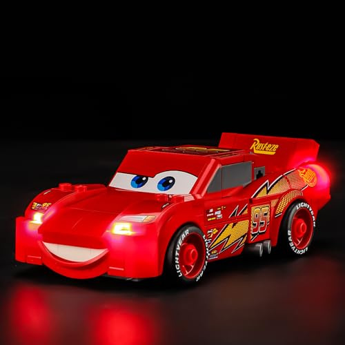 BRIKSMAX LED Beleuchtung für LEGO Lightning McQueen 77255,kompatibles Licht Set für Bausteine - Ohne Lego Set, Premium Deko licht für Modellbau für Home Deko, Geschenk für Erwachsene