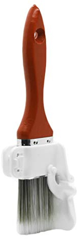 Emery Edger Paint Brush - Nylon/Polyester Paint Brush with 1.5 Solid Wood Handle | Edging Tool for Edges and Trim - Patented Design