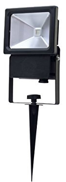 NCC-Licht Ritos LED's Garden LED RGB Strahler Farbwechsel mit Erdspieß 10W schwarz