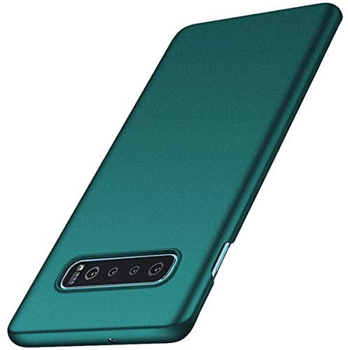 Jacyren Hülle für Samsung Galaxy S10 Ultra Dünn Matt PC Case [Anti-Kratzen] Schutzhülle Handyhülle [Anti-Fingerabdruck] Schutzschale Cover für Galaxy S10 Plus/S10 Lite (Galaxy S10, Grün S)