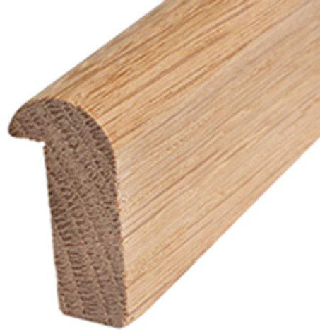 Ross - Battiscopa in Legno Massiccio, 32 x 20 mm, Acero Grezza, 10 Metri