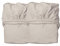 Leander Laken/Spannbetttücher - 2 Stück für Leander Babybett + Linea Babybett + Luna Babybett 120x60cm - Farbe: cappuccino