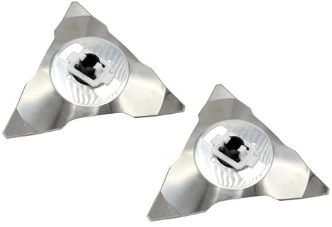 SECURA 2x Messer kompatibel mit Robomow RS, TS, MS, RC, TC, MC | Cub Cadet Lawnkeeper 1800, 3000 | Wolf Garten Robo Scooter 1000, 1800, 3000