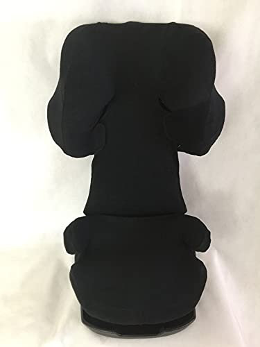 Sommerbezug Schonbezug für Cybex Solution X, X2, X-Fix,X2-Fix Frottee 100% Baumwolle schwarz