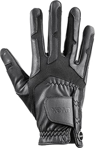 uvex ventraxion Plus - Flexibler Reithandschuh für Damen und Herren - exzellenter Grip & strapazierfähig - touchscreenfähig - 4D-Stretch& Soft-Touch Meterial