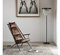 KAWOLA Loungesessel Leder CIANO Designer Sessel Cocktail Sessel Clubsessel Chefssessel Relaxsessel Freizeitsofa hohe Rückenlehne Vintage Industrial-Stil Leder braun