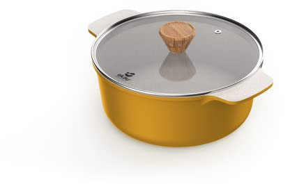 Ekau Essential Casserole Pot 24cm - Marigold