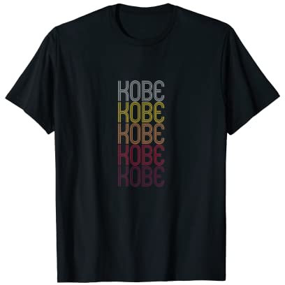 Kobe Name Personalisiertes Vorname Kobe Tee T-Shirt