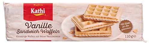Kathi Sandwich Waffeln Vanille, 110 g