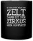 Spreadshirt Es Fehlt Nur Noch Das Zelt Zirkus Komplett Tasse Einfarbig, One size, Schwarz
