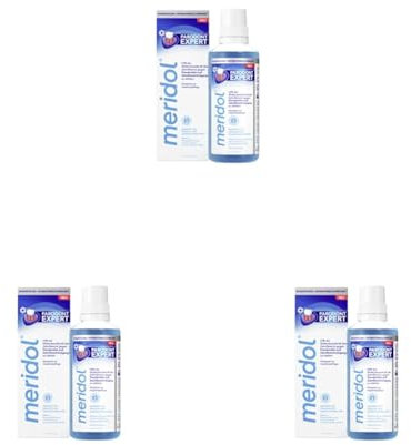 meridol Mundspülung Parodont Expert 400ml - antibakterieller Effekt, hilft die Widerstandskraft des Zahnfleischs gegen die Ursache von Zahnfleischbluten, Parodontitis & Zahnfleischrückgang zu stärken