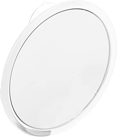 Healeved Miroir De Maquillage Rond Grossissant X10 avec Ventouses – Miroir Cosmétique Portable pour Voyage Et Usage Domestique