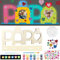 Vatertagsgeschenk für Papa, PAPA Bilderrahmen Holzbuchstaben Papa Geschenk Geburtstag Geschenk Zum Vatertag, Geburtstagsgeschenk Geschenk Papa Geburtstag Vatertag Geschenke für Papa von Kindern