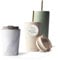 MAMEIDO Thermobecher personalisiert 350ml - Kaffeebecher to go mit Namen aus Edelstahl doppelwandig isoliert, auslaufsicher - Namensgravur als personalisiertes Geschenk (White Marble, 0,35l)