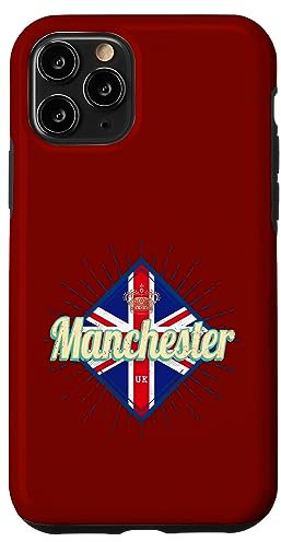 iPhone 11 Pro Manchester City UK Retro United Kingdom Vintage England Case