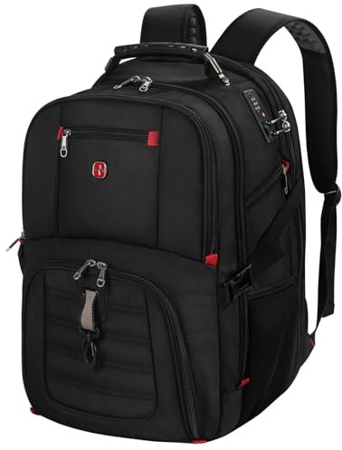 star cloud Groß 55L Schulrucksack Teenager Laptop Rucksack Herren 18 Zoll, Wasserdicht Arbeitsrucksack Reiserucksack Business Backpack Men, Arbeitstasche Schultasche für Arbeit Uni Reise Schul