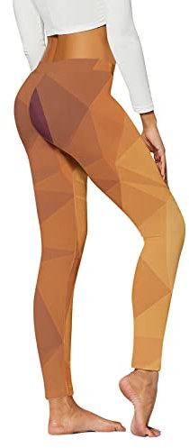 HOOUDO Same Day Angebote Sale Frauen-beiläufige Feste Sport-Yoga-Bunte geometrische Druck-Gamaschen Phase Backpack Capri Leggings Damen Yoga-Hosen Für Damen Leggings Jeanso Sale Angebote Bestellung