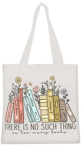 Nhemeylp Bolsa de lona para mujer, bolsa de compras para mujeres y hombres, regalo de cumpleaños de Navidad, Estilo A., 35*40cm