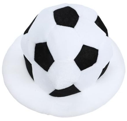 DECOMELODY Fußball Kopfbedeckung für Sportfans, Leicht Tragbar, Acrylfasern