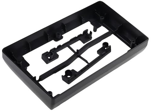 Remplacement de voiture Fascia d'autoradio 9 2 Din Compatible avec ELANTRA 2004-2012 lecteur Audio stéréo automatique panneau DVD Kit de tableau de bord cadre support de Console centrale Intérieur de