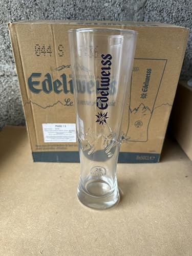 Générique Biergläser Edelweiß Form, 50 cl, 6 Stück