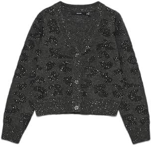 VERO MODA Damen Vmzuzu Ls V-Neck Cardigan Vmzuzu Ls V-Neck Cardigan (1er Pack)