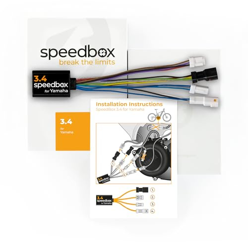 SpeedBox 3.4 E-Bike Leistungsmodul, Yamaha Crosscore RC & Wabash RT | Einstellbare Assistenzgeschwindigkeit, Kompatibel mit Yamaha Crosscore RC & Wabash RT, NICHT kompatibel mit SpeedBox Connect